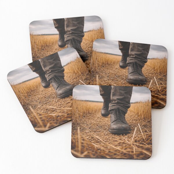 Item preview, Walking Through Harvest Field Under Dark Sky designed and sold by onubi.