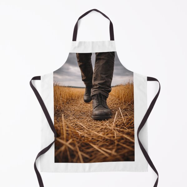 Item preview, Walking Through Harvest Field Under Dark Sky designed and sold by onubi.