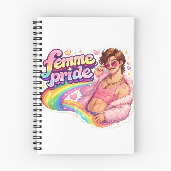 Item preview, Stylish Femme Pride LGBTQ+ Gender Expression Rainbow Statement designed and sold by Aryabek.