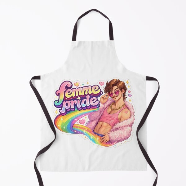 Item preview, Stylish Femme Pride LGBTQ+ Gender Expression Rainbow Statement designed and sold by Aryabek.