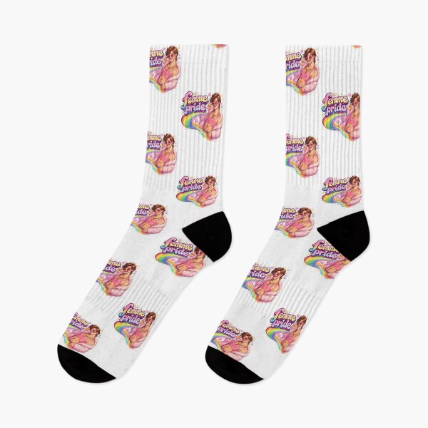 Item preview, Stylish Femme Pride LGBTQ+ Gender Expression Rainbow Statement designed and sold by Aryabek.