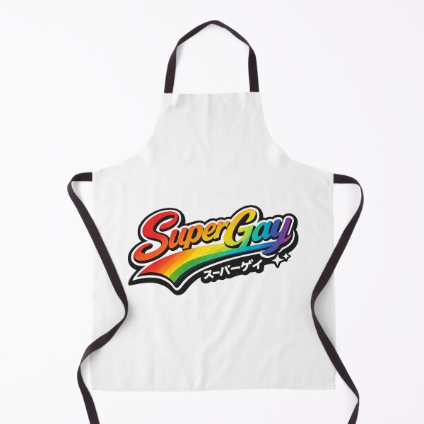 Item preview, LGBT SuperGay Pride Script with Rainbow Spectrum Lettering designed and sold by Aryabek.