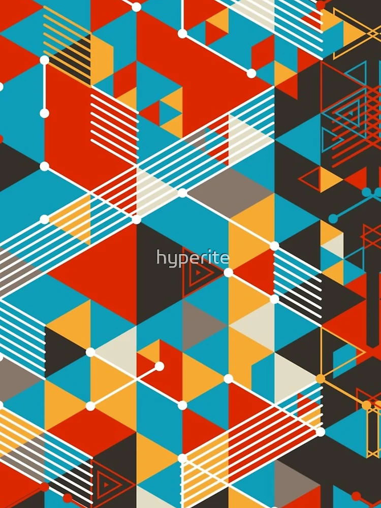 Thumbnail 4 of 4, iPhone Case, Triangular designed and sold by hyperite.