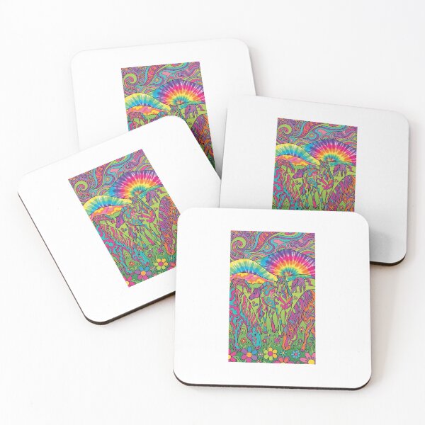 Item preview, Funky coloured horses  designed and sold by carlsmart1.