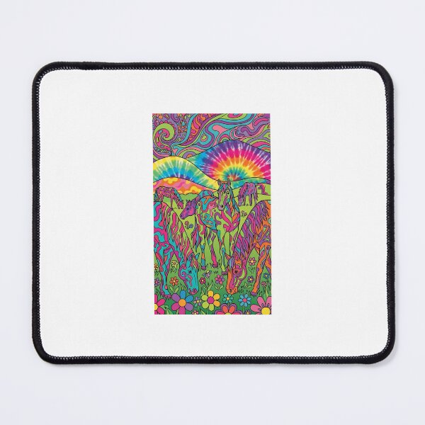 Item preview, Funky coloured horses  designed and sold by carlsmart1.