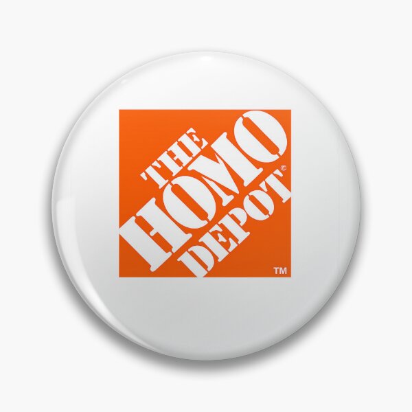 Item preview, Orange Square Hardware Parody The Homo Depot Gay Lettering Pride Humor designed and sold by Aryabek.