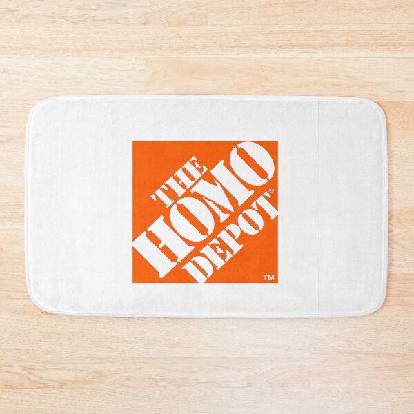Item preview, Orange Square Hardware Parody The Homo Depot Gay Lettering Pride Humor designed and sold by Aryabek.