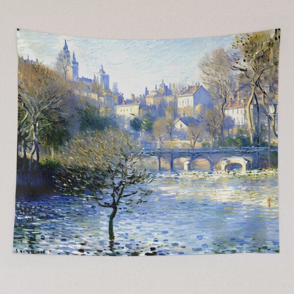 Item preview, Frost: A Chilled Winter Landscape Glimmering with Icy Light designed and sold by artdesignsnow.