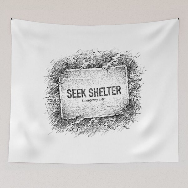 Item preview, Warning of the Unknown - Analog Horror designed and sold by bapupa.