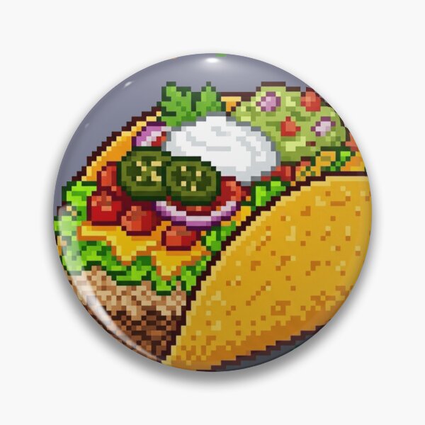 Item preview, Taco Pixels designed and sold by The King's general goods.