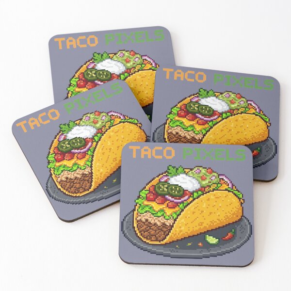 Item preview, Taco Pixels designed and sold by The King's general goods.