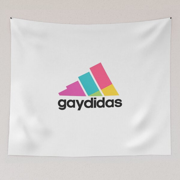 Item preview, Gaydidas Sports Brand Parody for Gay LGBTQ designed and sold by Aryabek.