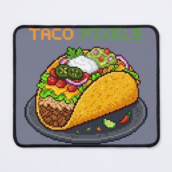 Item preview, Taco Pixels designed and sold by The King's general goods.