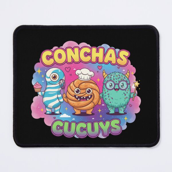 Item preview, Conchas and Cucuy – Cute Halloween Pan Dulce Monsters designed and sold by TeeEnigmaa.