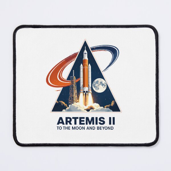 Item preview, Artemis II To The Moon And Beyond Rocket Space Mission Design designed and sold by LunaMagicStudio.
