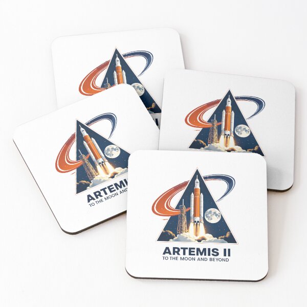 Item preview, Artemis II To The Moon And Beyond Rocket Space Mission Design designed and sold by LunaMagicStudio.