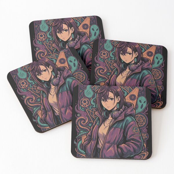 Item preview, Dandadan Momo Ayase Spirit Medium Battle Portrait designed and sold by Senpaiwaves.