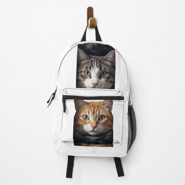 Item preview, Funny Stack of Curious Cats - Vertical Kitty Peeking Art designed and sold by Timastorart.