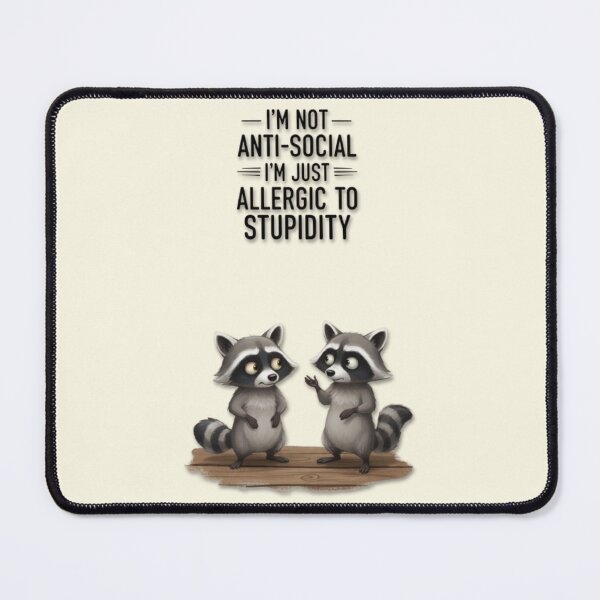 Item preview, Anti Social Racoons designed and sold by Aise06.