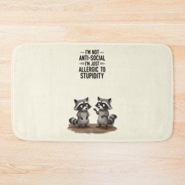 Item preview, Anti Social Racoons designed and sold by Aise06.
