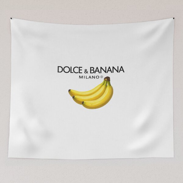 Item preview,  Dolce Banana Milano Inspired Fruit Humor Queer Culture Statement designed and sold by Aryabek.