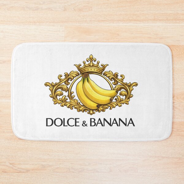 Item preview, Dolce Banana Gold Baroque Crest Regal Fruit Parody LGBTQ Luxury Humor designed and sold by Aryabek.