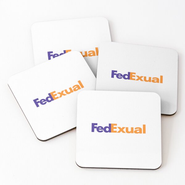 Item preview, FedExual Purple Orange Wordplay Queer Identity Humor Statement designed and sold by Aryabek.