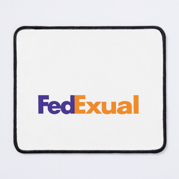 Item preview, FedExual Purple Orange Wordplay Queer Identity Humor Statement designed and sold by Aryabek.