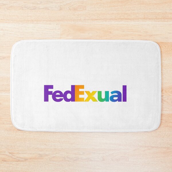 Item preview, FedExual Gay Gradient Pride Wordplay LGBTQ Identity Statement designed and sold by Aryabek.