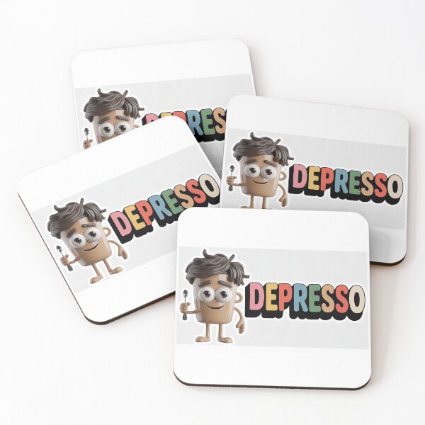 Artikelvorschau, Depresso Kaffeetasse – Lustiger Koffeinsüchtiger entworfen und verkauft von IconicWearHub.