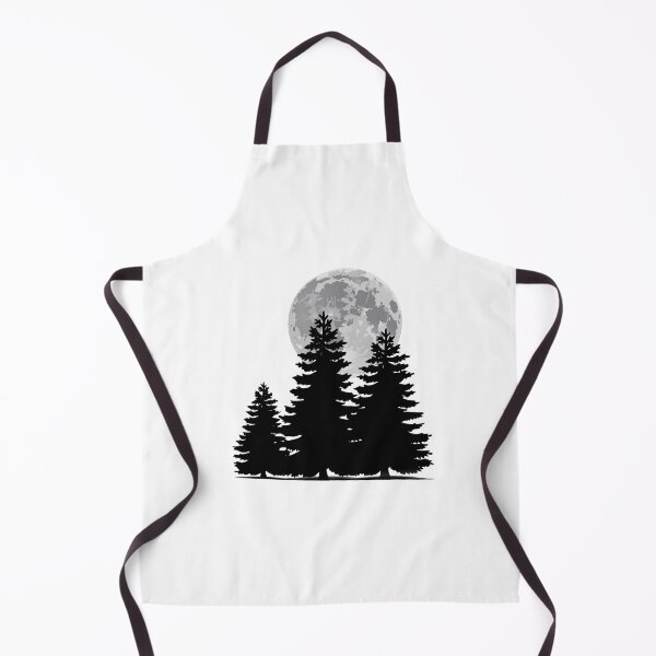 Item preview, three pine trees under the moon designed and sold by geekmania48.