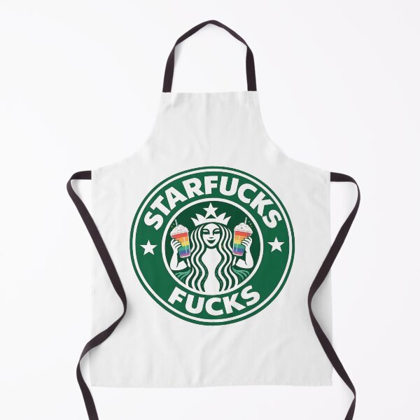 Item preview, Starfucks Rainbow Drinks Siren Circle Queer Coffee Culture Parody designed and sold by Aryabek.