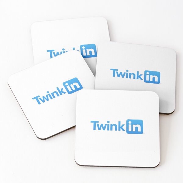 Item preview, TwinkIn Blue Social Networking Parody Queer Dating Culture Statement designed and sold by Aryabek.