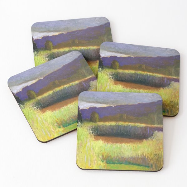 Item preview, New Upload  - Wolf Kahn - Best artist (22) - Vibrant Abstract Landscape - New Upload  - Wolf Kahn - Best artist  designed and sold by MirandaZArt.