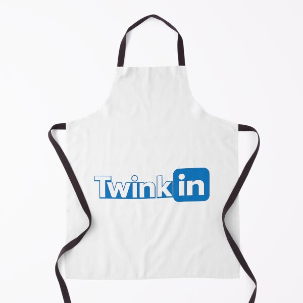 Item preview, TwinkIn White Blue Minimal Social Platform Queer Identity Networking Humor designed and sold by Aryabek.