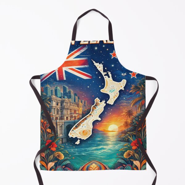 Item preview, New Zealand Flag designed and sold by maximinano100k.