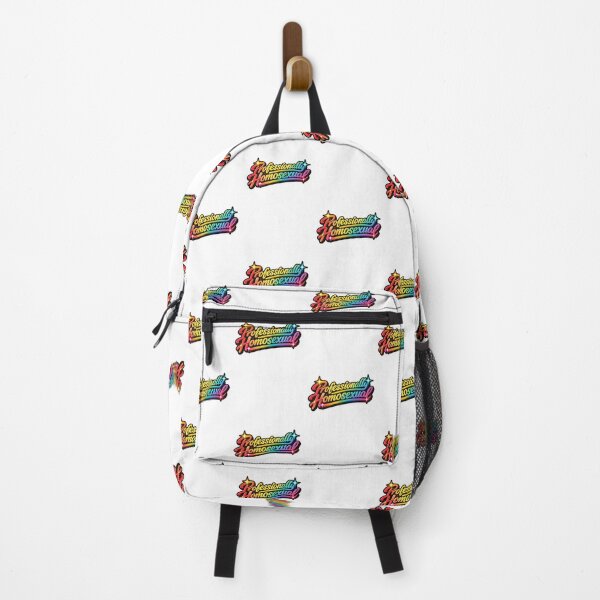 Item preview, Professionally Homosexual Rainbow Script Pride Identity Bold Statement designed and sold by Aryabek.