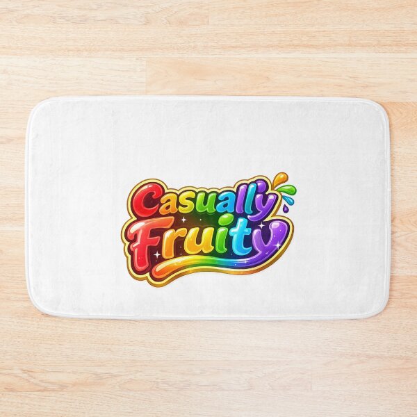 Item preview, Casually Fruity Rainbow Candy Style Queer Humor Identity Expression designed and sold by Aryabek.