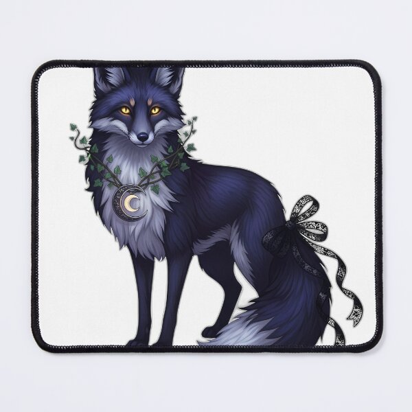 Item preview, Gothic Fox Familiar Ivy Collar designed and sold by IllumeInk.