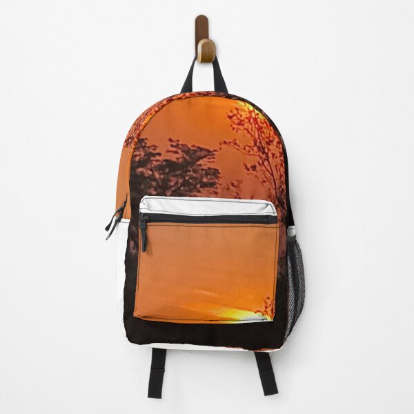 Item preview, Sunset Birds Over Trees Silhouette Nature Aesthetic designed and sold by PixelVibe Art.