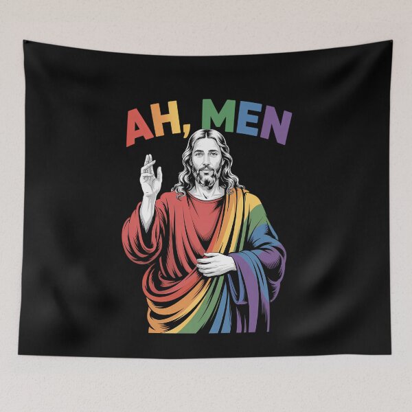 Item preview, Lgbt Christian Funny Gay Pride designed and sold by bloodhumph.