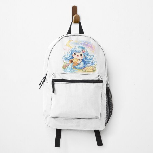 Artikelvorschau, Kawaii Wassermann-Zeichen entworfen und verkauft von Collection Touillette.