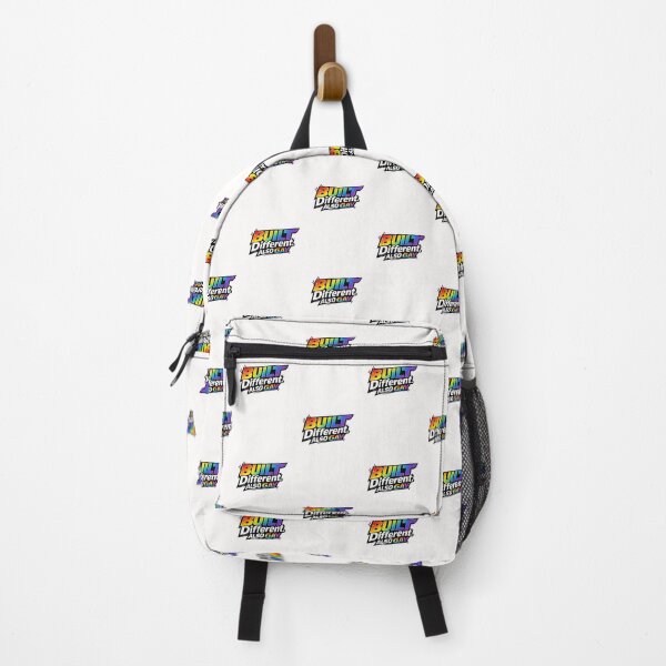 Item preview, Built Different Also Gay Rainbow Gradient Pride Identity Bold Expression designed and sold by Places On Earth.