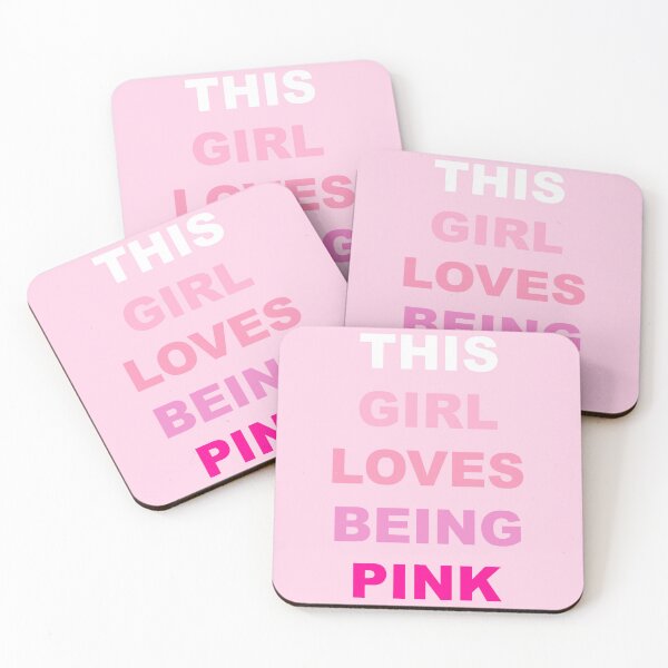 Item preview, This Girl Loves Being Pink designed and sold by Aesthetic Crew.
