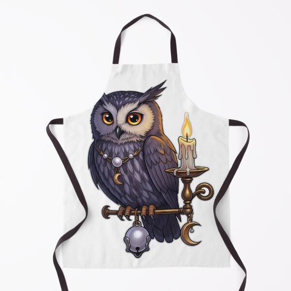 Item preview, Night Owl Familiar Candle designed and sold by IllumeInk.