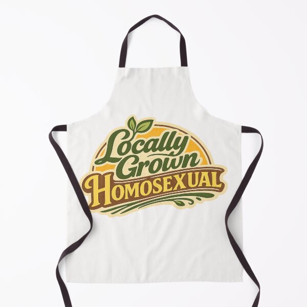 Item preview, Locally Grown Homosexual Organic Farm Style Queer Pride Identity Statement designed and sold by Places On Earth.