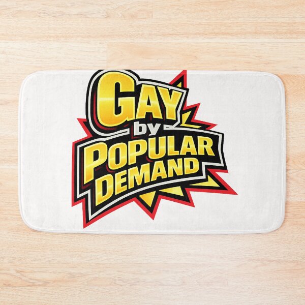 Item preview, Gay by Popular Demand Bold Statement Queer Identity Pride Humor designed and sold by Places On Earth.