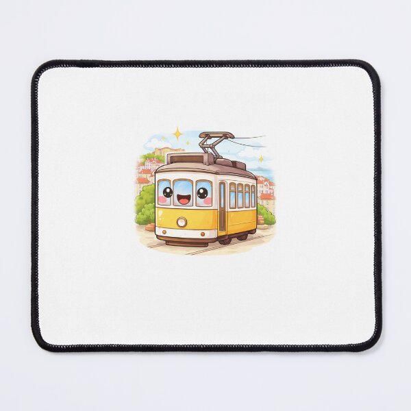 Item preview, Kawaii Lisbon Tram designed and sold by Collection Touillette.