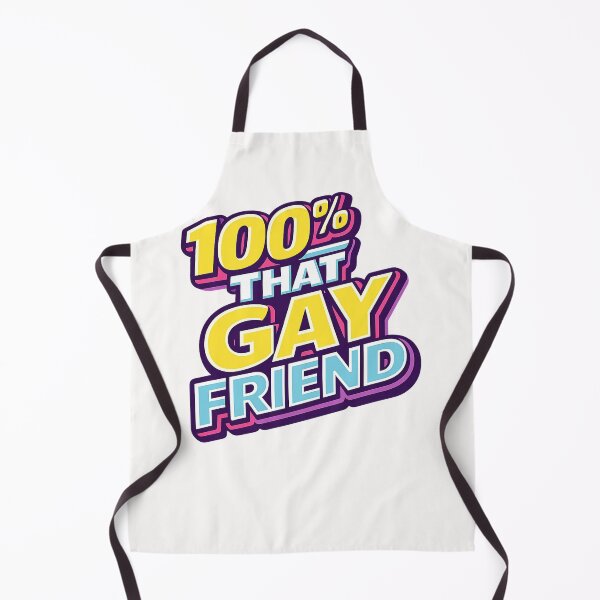 Item preview, 100 Percent That Gay Friend Bold Pride Identity LGBTQ Humor Statement designed and sold by Places On Earth.