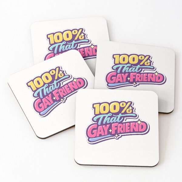 Item preview,  100 Percent That Gay Friend Colorful Pride Statement Queer Identity Humor designed and sold by Places On Earth.
